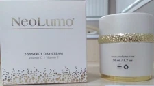 NEOLUMO 2-SYNERGY DAY CREAM-VITAMIN C+VIATMIN E-1.7 fl oz/50 ml-BRAND NEW-SEALED