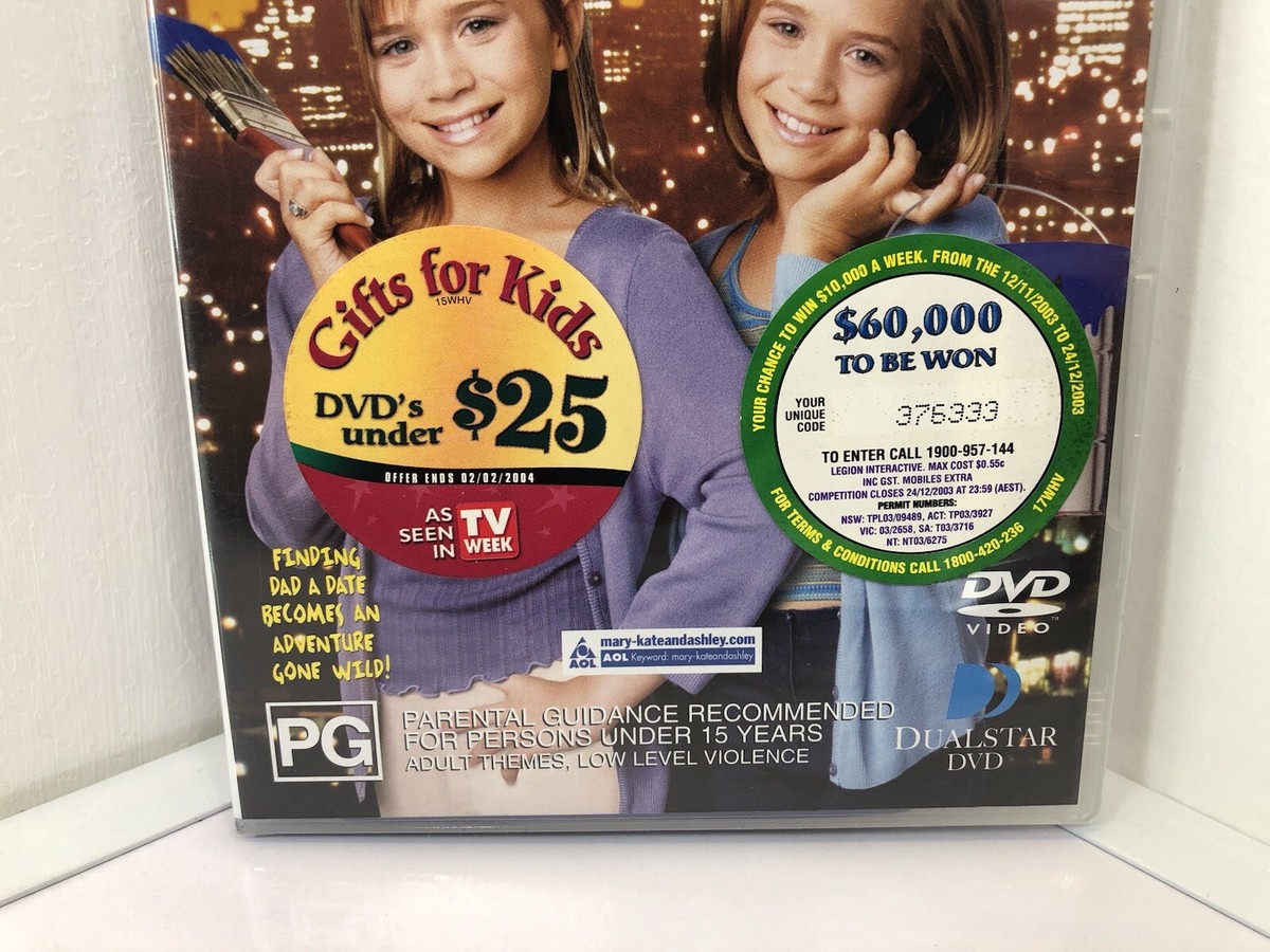 Billboard Dad DVD MARY KATE ASHLEY OLSEN TWINS 1998 - REGION