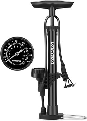 VOGORA Fahrradpumpe alle Ventile, Luftpumpe Fahrrad Franzsische Ventile,  Pumpe | eBay.de