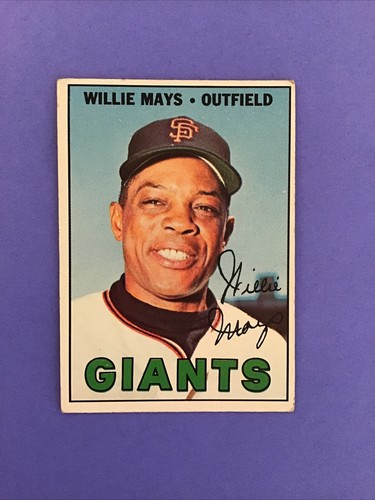 1967 Topps  #200 Willie Mays VG-EX - Picture 1 of 2
