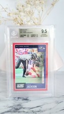 2020 Panini Score Lamar Jackson SSP /20 Red Zone Refractor BGS 9.5 Gem Mint!