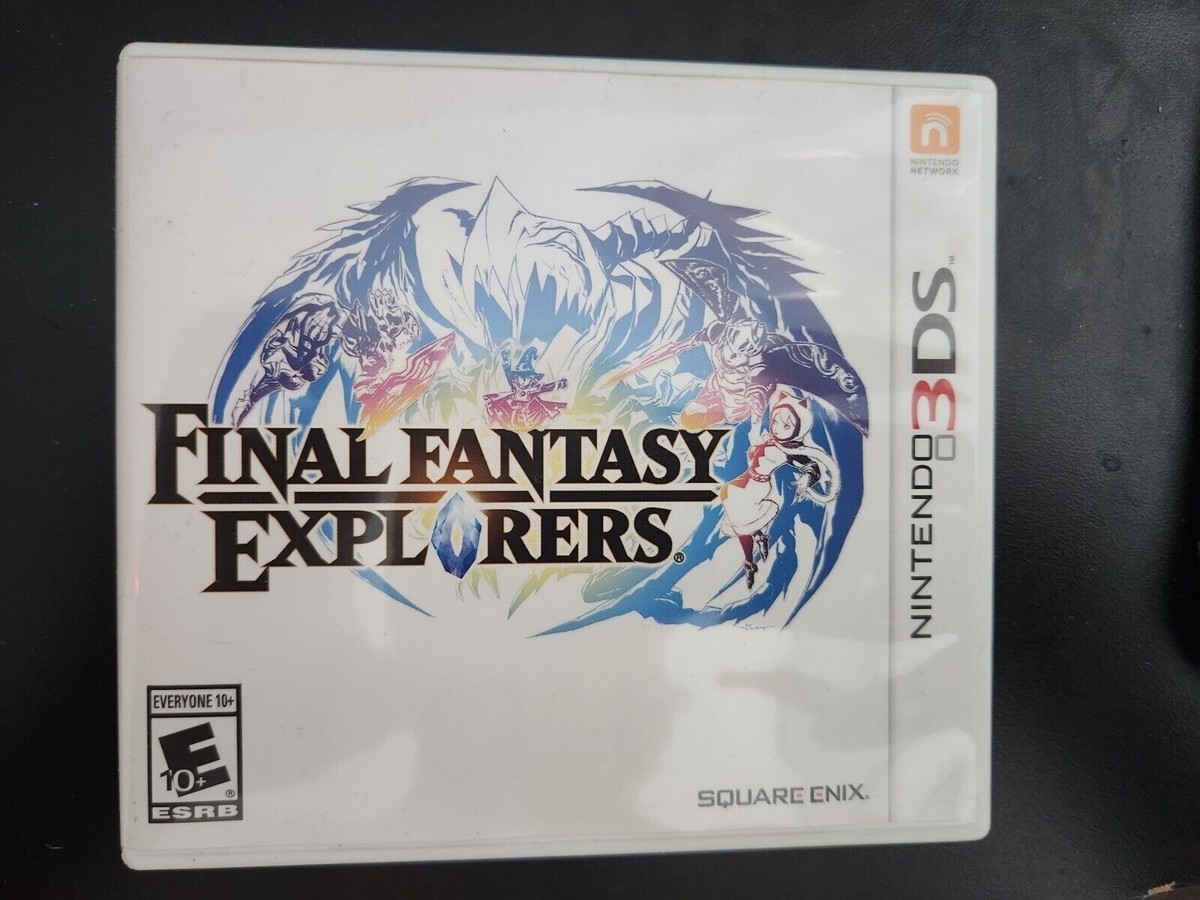 Final Fantasy Explorers Nintendo 3DS - game, booklet & case | eBay