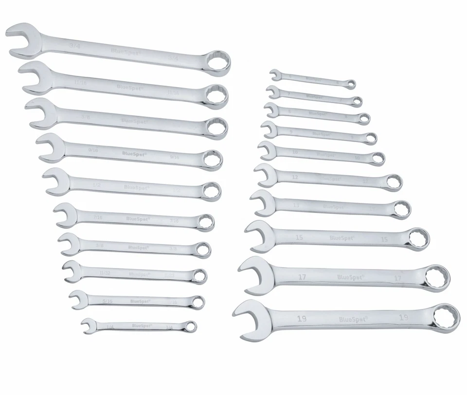 Set Chiavi Combinate Cuscinetto Metrico Stubby Chiave Chiavi 32pc 04112 - Immagine 3 di 4