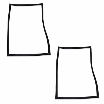 2er SET x TRUE 811422 GUMMIERTÜR DICHTUNGEN FÜR KÜHLSCHRANK TGU TGW MODELLE