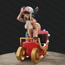 1/24 Christmas Girl Nsfw Uncolored Unassembled 3D Printing Sesin Model Kit Toy