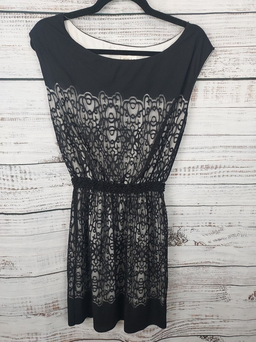 max studio black lace dress Black Long Sleeve Taffeta Ballgown with 3D Rhinestone Flower main image 1