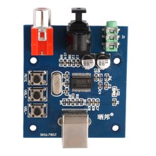 PCM2704 USB DAC USB to S/PDIF 3.5mm Analog Output Sound Card Decoder Board-