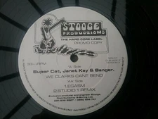 Super Cat Janet Kay And Banger - We Clark’s Can’t Bend 12" Vinyl Jungle 1992