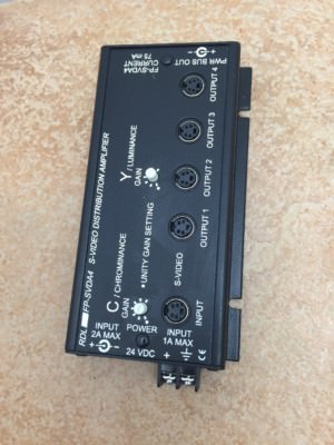RDL  FP-SVDA4   S - Video Distribution Amplifier Radio Design Labs