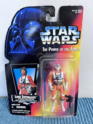 Luke Skywalker X-Wing LS Long Saber STAR WARS Power of the Force POTF