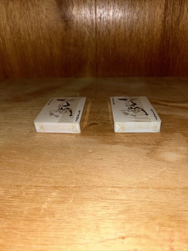 Vintage McCormick Spices Red Blue Double Deck Playing Cards Plastic Holder NEW - Picture 11 of 13