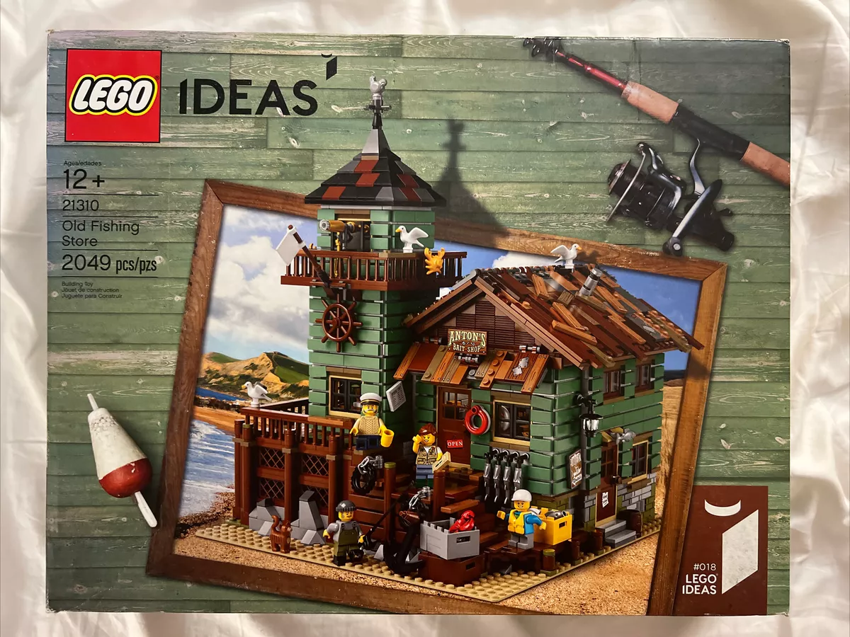 LEGO 21310: IDEAS Old Fishing Store (New/As Is) - 2049 Pieces / Ages 12+  673419278881