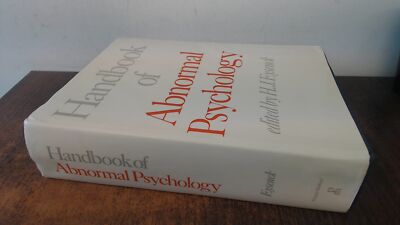			Handbook of Abnormal Psychology, Eysenck, H. J., Pitman Medical, 		