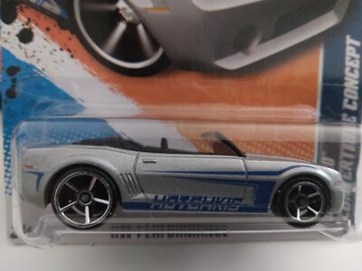HOT WHEELS 2010-101 HW PERFORMANCE CAMARO CONVERTIBLE CONCEPT 3/10 SILVER OH/5