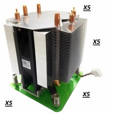5 Pcs CPU Air Cooler Heat Sink w/ Fan for Dell XPS 8940 G5 5090 Optiplex 7080MT