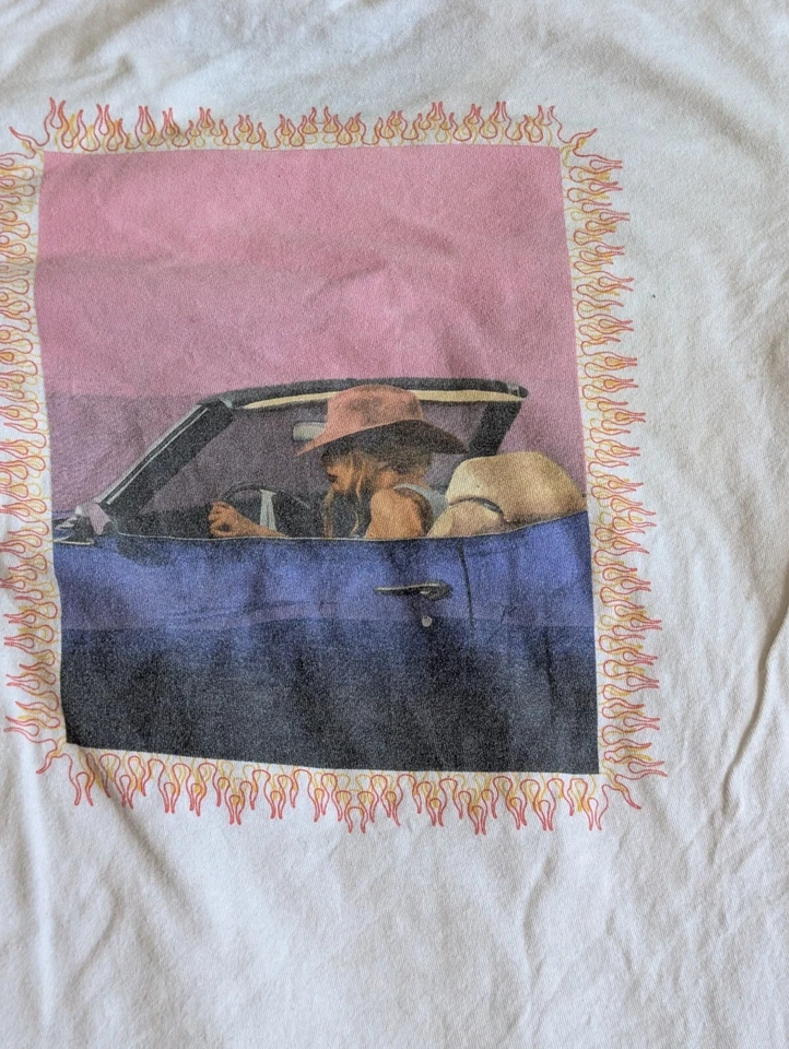 Lady Gaga Shirt Women Small White Joanne World Tour 2017-2018 Double Sided - Image 3 of 4