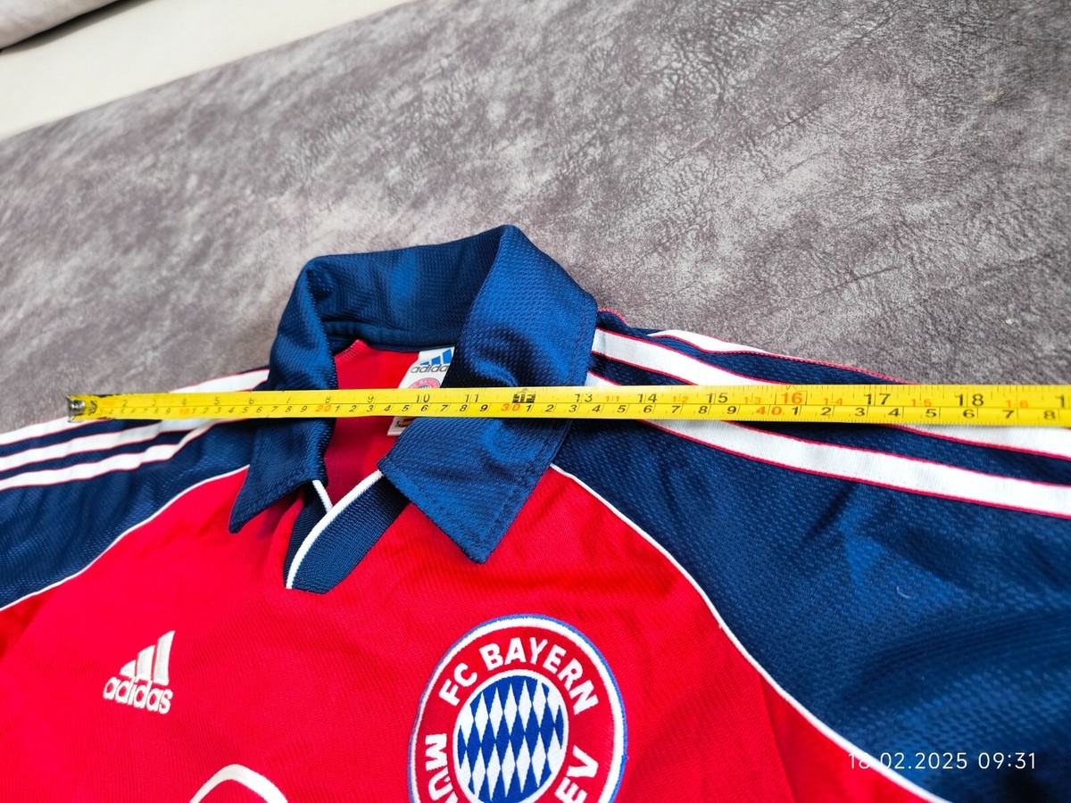 Vintage BAYERN MUNCHEN 1999/2001 HOME FOOTBALL SHIRT Soccer JERSEY