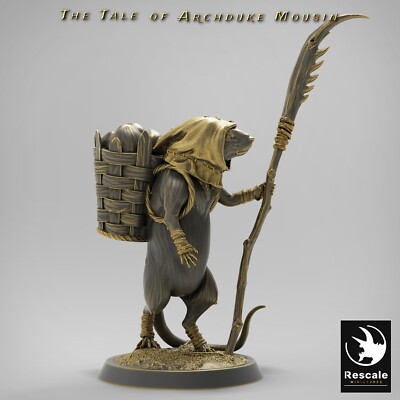 Mouse by Rescale Miniatures | D&D | DnD | Pathfinder | Print on Demand
