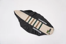 CRF250R CRF450R Dcor Visuals Seat Cover Black/Tan Honda 250 14-17 450 13-16 G8