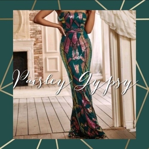 Stunning Strapless Geometric