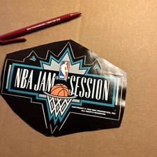 Original Sticker Nba Jam, Session 1992 Logo, arcade Video game Part