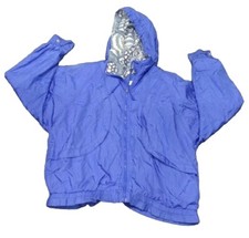 Vintage Lavon Cheerful Corp Windbreaker Jacket Hooded Track Womens 2X Retro