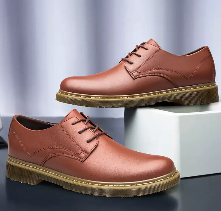 SAOLA Scarpe uomo eleganti formali business Oxford a punta pelle mucca matrimonio club