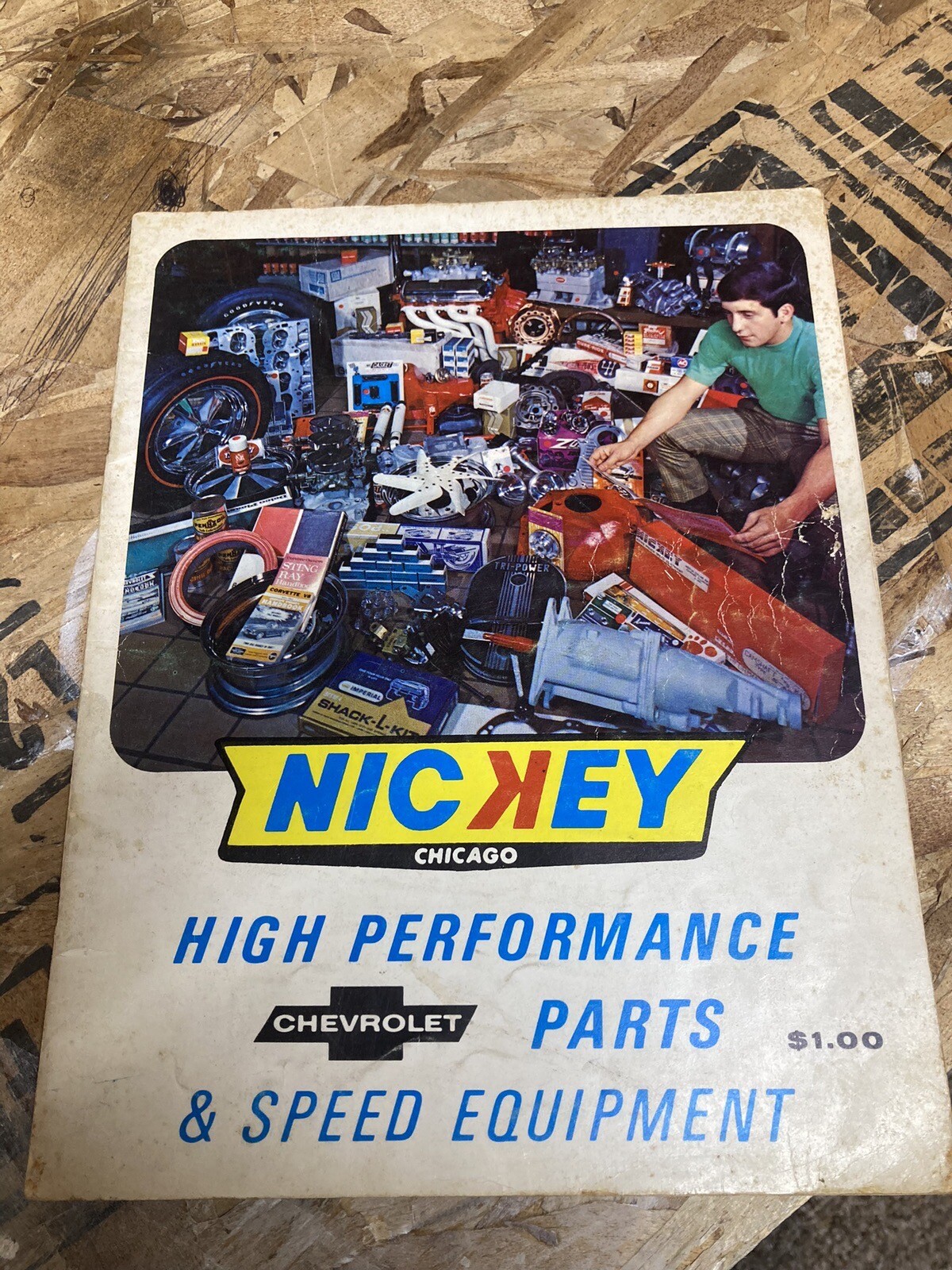RARE! Original 1969 Nickey Chevrolet High Performance Parts Catalog 427