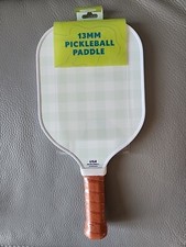 Sakar Pickleball Paddle - Mint Gingham/Blue Stripe; New with Tag
