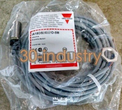 1PCS NEW FIT FOR CARLO GAVAZZI IA18DSN08NO-5M Proximity Switch Sensor