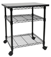 Apollo Hardware Printer Stand Series / 3 Tier Printer Stand(black) 18wx21lx... Apollo Hardware Printer Stand Series / 3 Tier Printer Stand(black) 18wx21lx...
