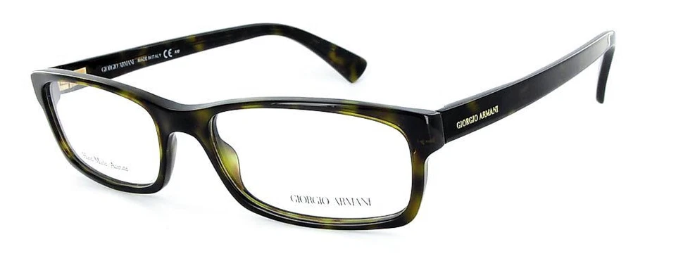 GAFAS DE PLÁSTICO GIORGIO ARMANI GA765 DARK TORTOISE 086 53-17-145 ITALIA NUEVAS RX Foto 3 de 4