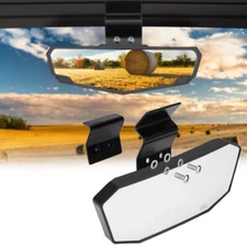 Off-Road UTV Ceneter Convex Rearview Mirror For Can Am Defender Max HD5 HD8 HD10
