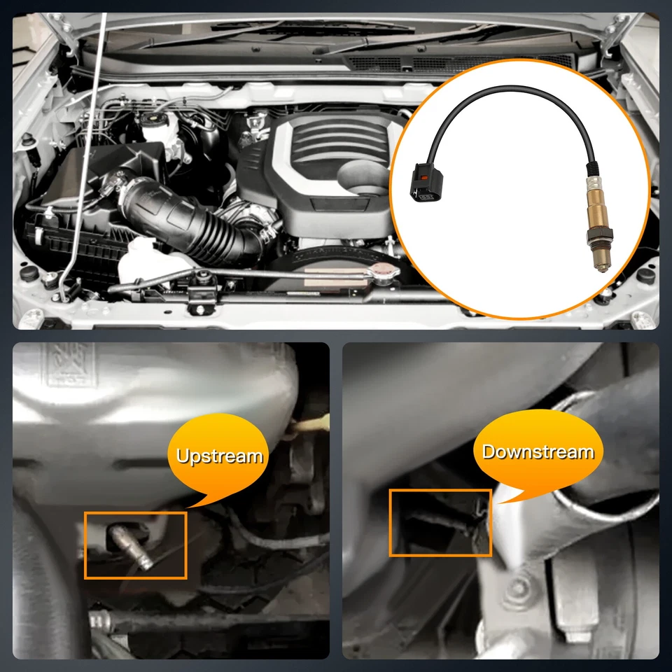 Sensor de oxígeno O2 02 para BMW 550i GT 2010-2015 xDrive 4,4 L aguas arriba/pre/superior Foto 4 de 4