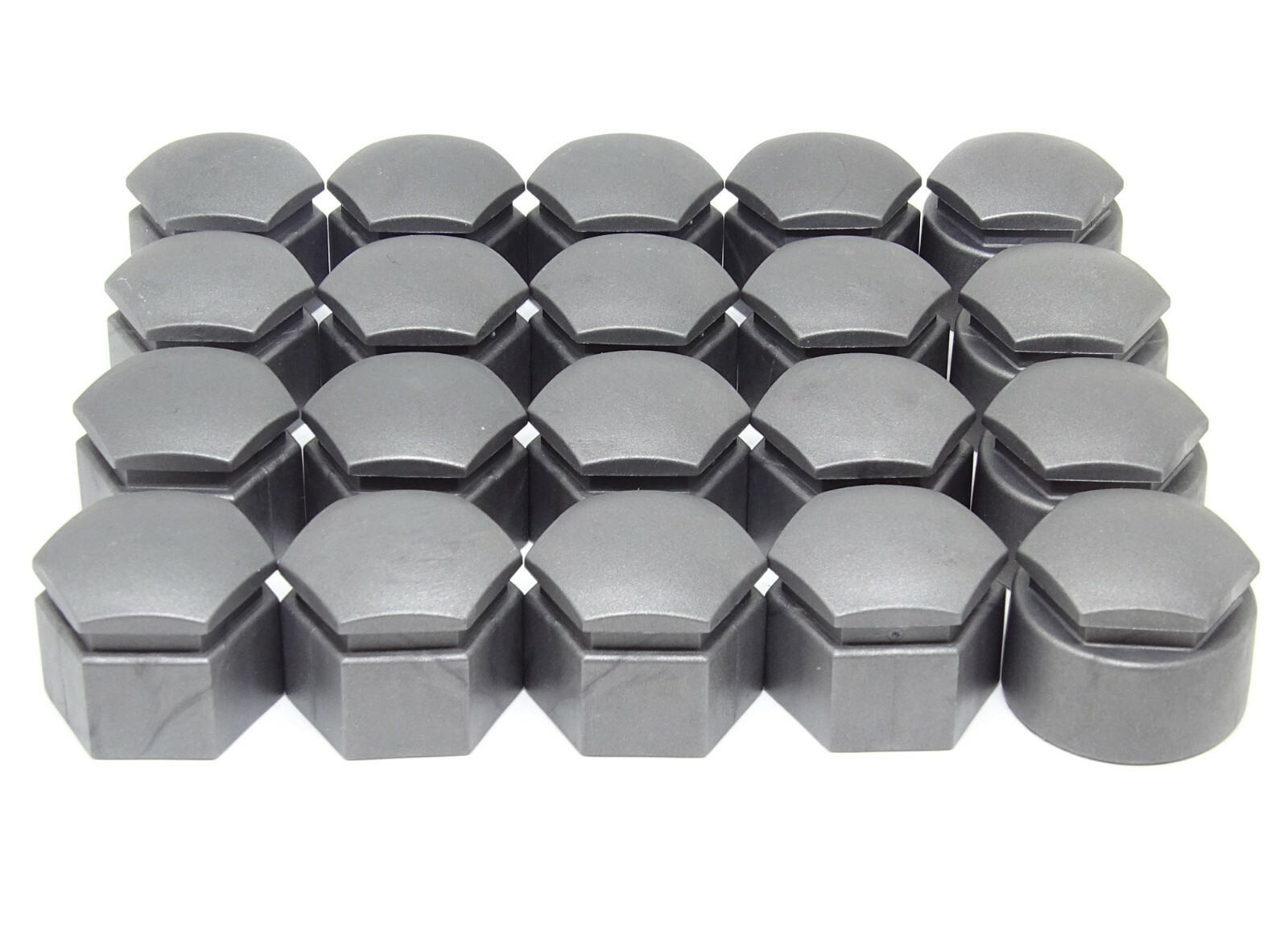 GENUINE AUDI Q7 Mk1 20062015 19mm WHEEL NUT BOLT COVERS LOCKING CAPS