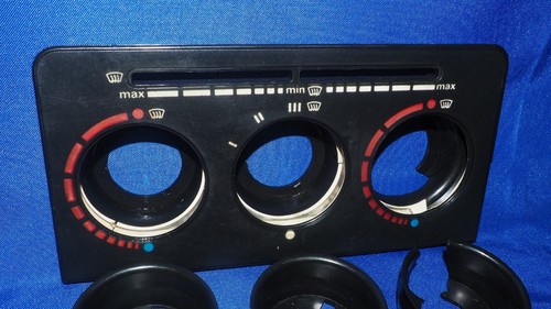 1977-1985 Mercedes W123 Dashboard AC Heat Climate Temp Control Panel OEM Note - Picture 5 of 15