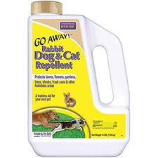 Bonide Go Away! Rabbit, Dog, & Cat Repellent Granules, 3 lbs Ready-to-Use, Keep