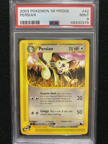Persian graded PSA 9 for sale on eBay