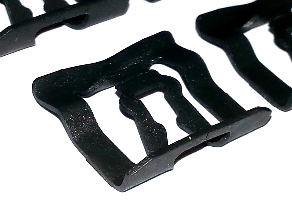 Parabrisas delantero Ford 66-80 ventana trasera moldura moldura clip 10 piezas MM Foto 2 de 4