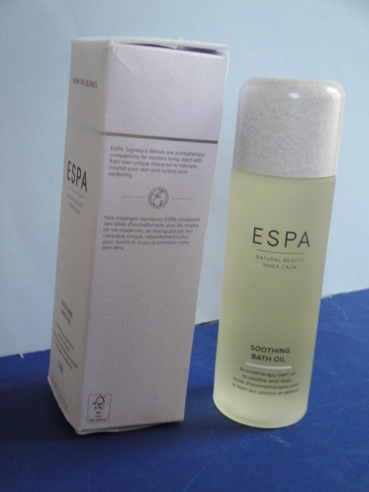 Aceite de baño calmante ESPA 3,3 OZ/100 ml nuevo con caja Foto 3 de 3