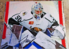 TRENT MINER SIGNED 8X10 MATTE PHOTO UTAH GRIZZLIES COLORADO AVALANCHE (B)
