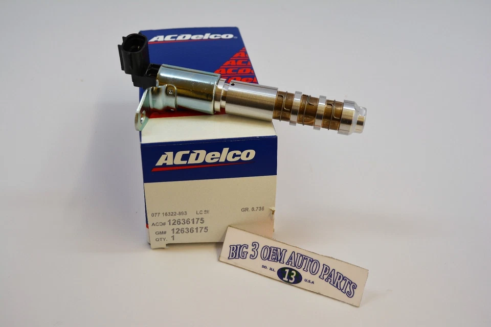 Válvula solenoide actuador posición árbol de levas Chevrolet Pontiac GMC 3.6L 3.0 nuevo OEM Foto 2 de 2