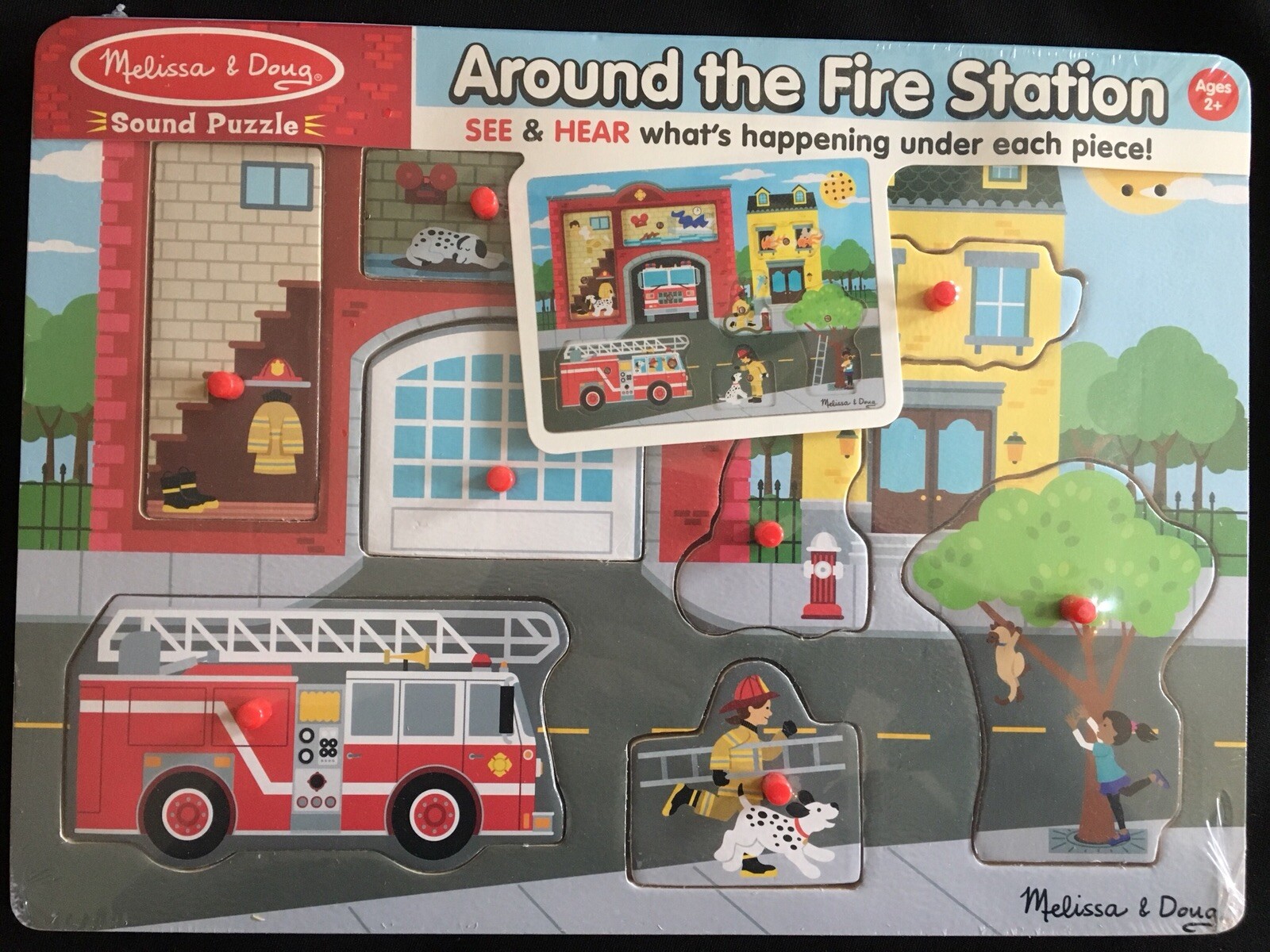 melissa and doug fire house
