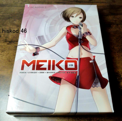 CRYPTON VOCALOID 3 MEIKO V3 DVD Music Software Windows Mac