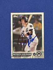 Patrick Kivlehan Signed 2015 Topps Milb #59 Card Auto Generals Autograph