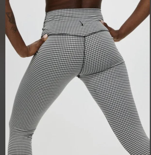 nike gingham leggings