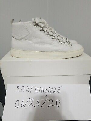 balenciaga arena high top white