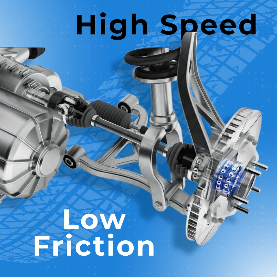 Front Wheel Hub & Bearing Assy for 80s 90s Dodge Grand Caravan Chrysler Plymouth - Image 4 of 4