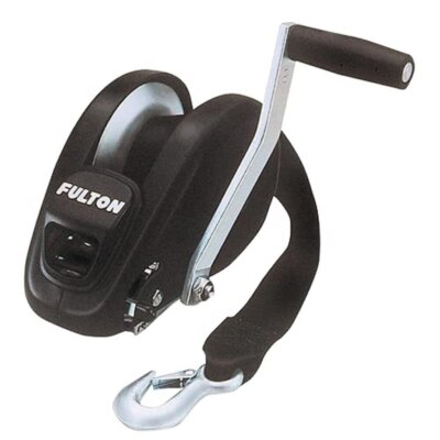 Fulton 142316 XLT? Marine Trailer Winch, Single-Speed, 1,800 lbs. Capacity, 20