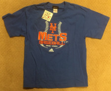 MLB Genuine Merchandise NEW YORK METS BOYS Short Sleeve T Shirt XL NWT